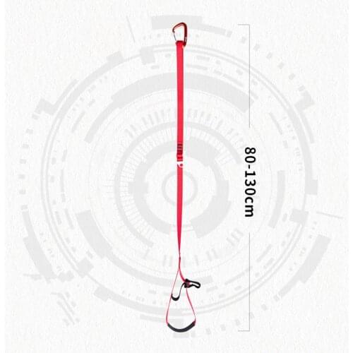 Strong Climbing Foot Ascender 15KN Foot Riser Loop Feet Carabiner Hardware