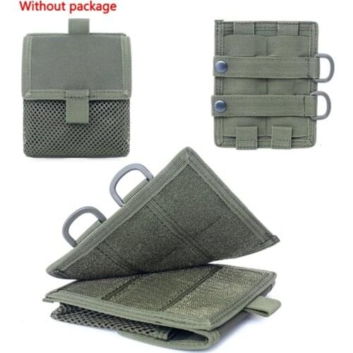 Outdoor Hunting Pouch HOOk&LOOP Tactical Sports Military Molle Nylon Radio Walkie Talkie Holder Bag Magazine Pouch