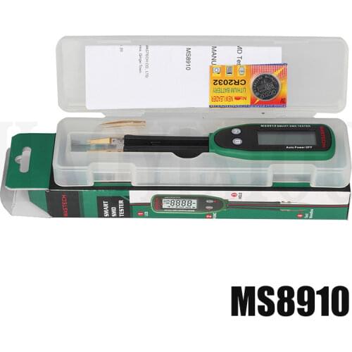 Mastech MS8910 Smart SMD RC Resistance Capacitance Diode Tester LCD display Multi Meter