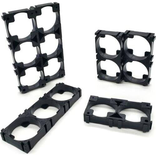 MasterFire 2000pcs/lot 32650 2x 3x Battery Holder Bracket Cell Safety Anti Vibration Plastic Brackets For 2P 3P 32650 Batteries