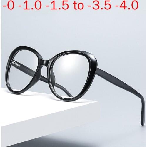 Fashion Sun Photochromic Myopia Eyeglasses Optical Men Student Finished Myopia Eyewear Prescription Glasses Frame NX