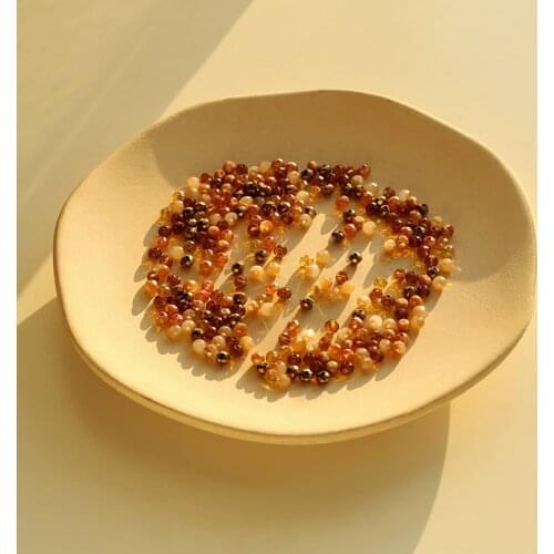 Fancy Half Coating Multicolor Shiny Glass Beads Crystal Rondelle Beads for Jewelry Making Crystal Beads Wholesale Spacer Beads