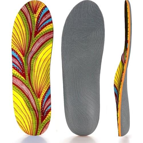 Simple Design Shock Absorption And Breathable Orthopedic Arch Support Insole
