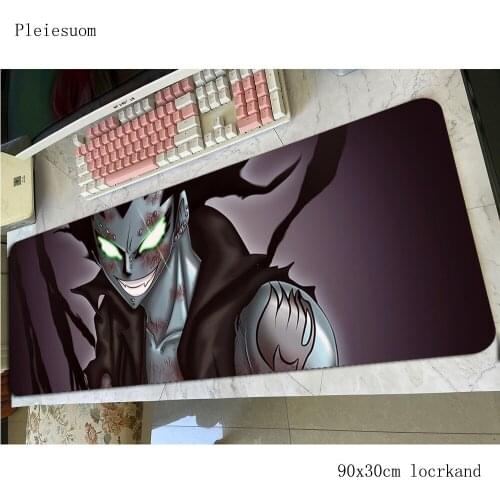 Fairy tail mouse pad 800x300x4mm mats Mass pattern Computer mouse mat gaming accessories cute mousepad keyboard games pc gamer