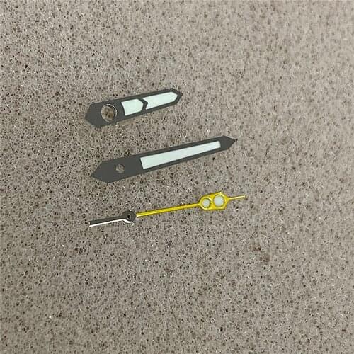 Watch Hands Pointers for NH35/NH36 Automatic Mechanical Movement Green Luminous Needles for NH35/NH36 Watch Movement