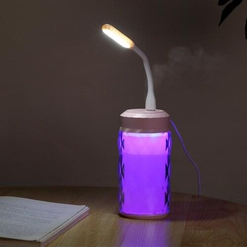 250 ml Ultrasonic Air Aroma Humidifier for home LED Lights Aromatherapy Essential Oil Aroma Diffuser With usb fan