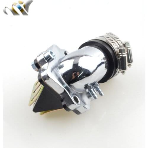 Performance Intake Manifold with Reed Valve for 2 stroke scooters moped Minarelli JOG 50 90 3KJ 4DM 1E40QMB 1E50QMF Vento ZIP