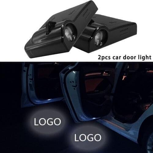 2X Batteries Car door welcome light led logo laser projector lamp For honda Accord CR-Z CR-V CIVIC Odyssey SPIRIOR Elysion decor