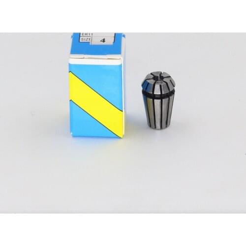 Collet, CNC chucks, tool chuck, milling chuck. Accuracy: 0.015mm. ER11-4mm