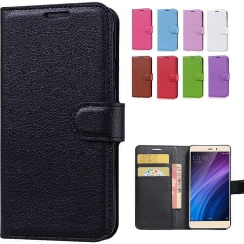 Phone Case For Xiaomi Redmi 4X Flip Wallet Case For Redmi 4X Pu Leather Case For Redmi4X 4X Back Cover For Redmi4 X Coque Fundas