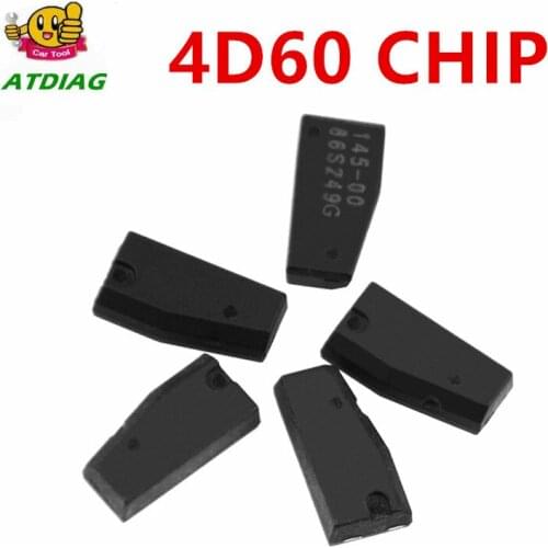 10pcs/lot 4D60 80 Bits Blank Ceremic Chip TP06 Auto Carbon Car Key Transponder Chip ID60 80Bit for fo-rd for Nis-san for To-yota