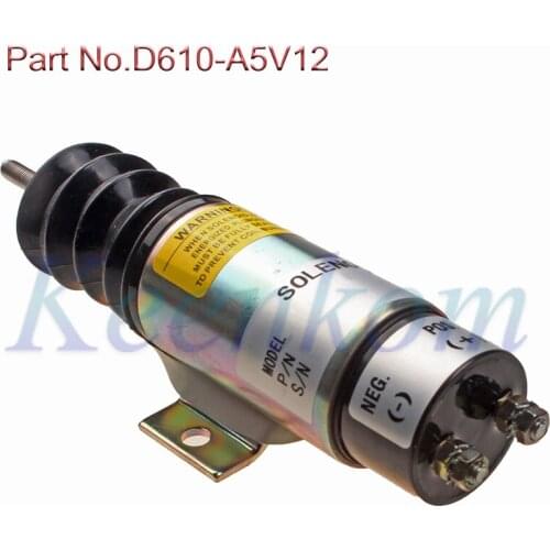 D610-A5V12 Pull Solenoid Valve D610A5V12 For Trombetta D610 Series 12V