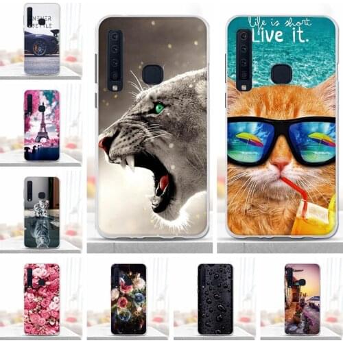 For Samsung Galaxy A9 2018 Phone Case Cover Silicone 3d Cute Painting Back Case Cover For Samsung A9 2018 A920 A920F 6.3 Inch