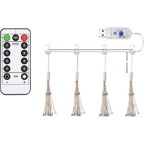 Firework Lights,Fairy Starburst Lights,Hanging Lights USB Powered Control perfect Decor for Home/Garden