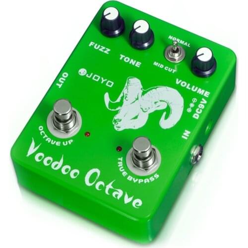 JF-12 Voodoo Octave Fuzz Effect Guitar Pedal Electric Bass Dynamic Compression Guitar Bass Accessories