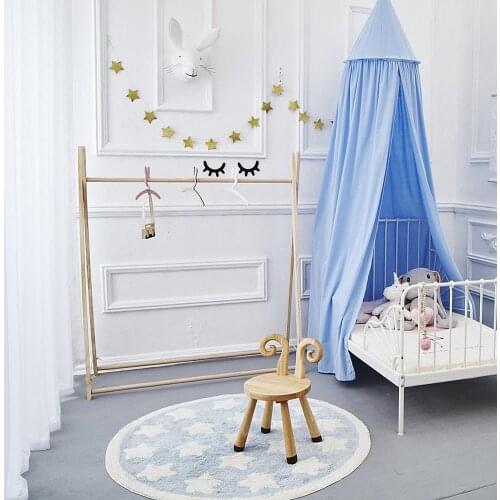 INS Nordic Stars Round Mat Childrens Play Mat Tent Mat Childrens Room Soft Outfit Photography Props