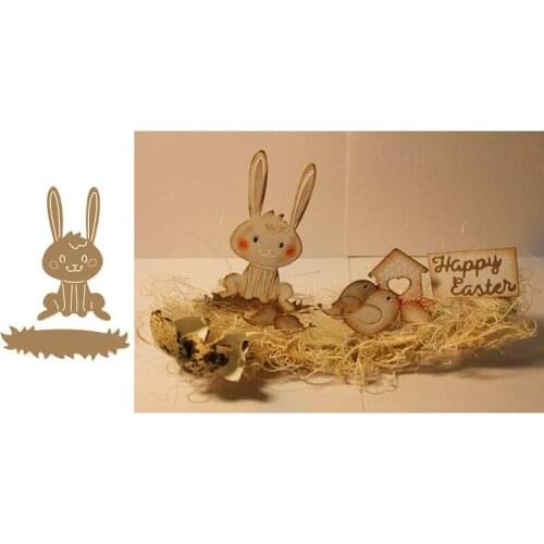 Rabbit Animal Metal Cutting Dies for Scrapbooking Paper Craft Embossing Die Card Making Stencils New 2019