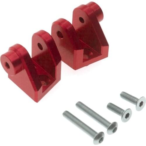 2Pcs Metal Front Rear Lower Link Rod Mount Bracket for LOSI LMT 4WD Solid Axle Monster Truck RC Car Upgrade Parts