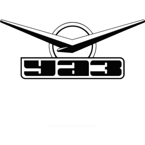 Three Ratels TZ-821 10*24.3cm 1-5 Pieces Car Sticker For Uaz Patriot Hunter Logo Auto S Removabl