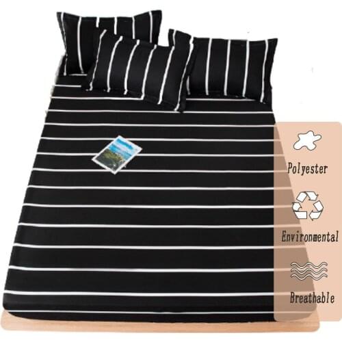 1pc Mattress Cover For Bed Quilted Fitted Sheet For 4 Sizes Cute Hot Style Bed Fitted Sheet Bedspread Twin Full Queen King