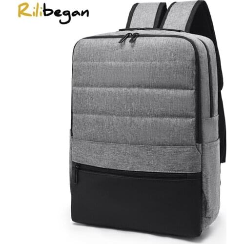 Casual Nylon Men Laptop Backpack Waterproof Travel Bags for Men Quality Computer Backpack Business Large Capacity Backpack Men
