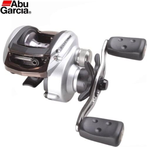 Abu Garcia SILVER MAX3 SMAX3 6BB 6.4:1 Baitcasting Fishing Reel 18LB/8kg Drag R/L Hand Molinete Peche Carretilha Baitcast Reels