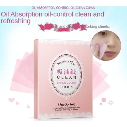 100pcs Green Tea Absorbing Sheet Matcha Oily Face Blotting Matting Tissue Protable Facial Absorbent Paper Oil Control Wipes