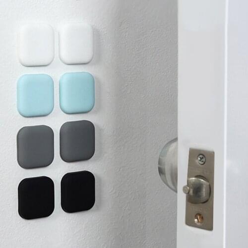 Xiaomi Youpin Silicone Self Adhesive Wall Protectors Door Handle Bumpers Buffer Guard Stoppers Silencer Crash Pad Doorknob Lock