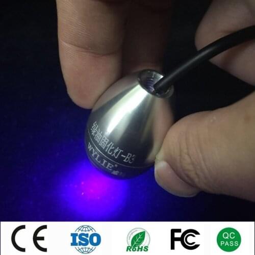 Wylie B3 Power Supply Curing Light Durable USB Purple Ultraviolet Aluminium Alloy Fast UV Glue Led Lamp Repair Tool Mobile Phone