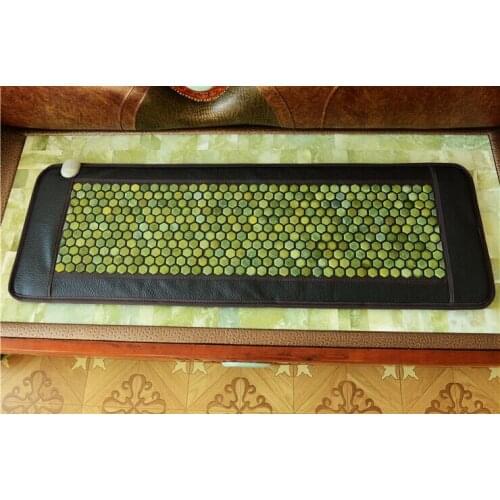 Health care heating jade healthy cushion jade cushion 10-70 Celsius for good sleeping with free present eye cover 50*150CM