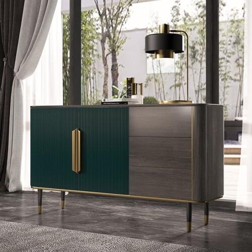 Zq Italian Affordable Luxury Style Entrance Cabinet Storage Rack Fish Tank Modern Shoes Restaurant Cabinet