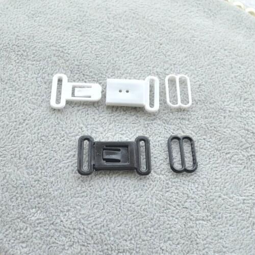 1 set of Plastic Tie Straps Buckle Adjustable Length plastics Buckle sets Handmade DIY Accessories Clothing Accessories