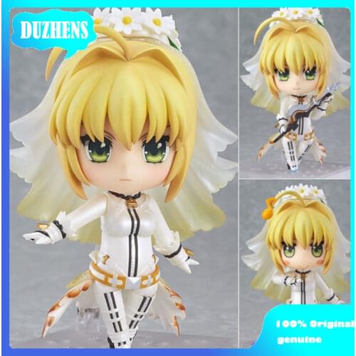 100% Original: Fate Grand Order #387 Nero Claudius Q version figma PVC Action Figure Anime Figure Model Toys Figure Doll Gift