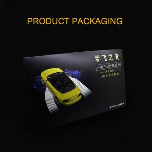 2Pcs Angel Wings Car Welcome Light Shadow Projector LED Door Warning Lights Lamp for AUDI for benz for fiat for mazda for toyota