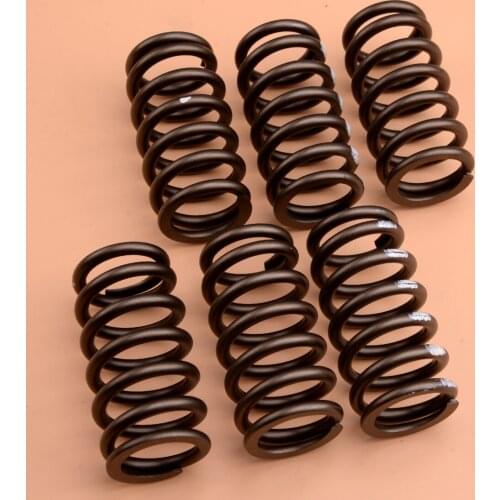 3916691 6Pcs Car High RPM Valve Springs Fit for Cummins 6BT 5.9L 2500 3500 Engine 1989-1991 1992 1993 1994 1995 1996 1997 1998