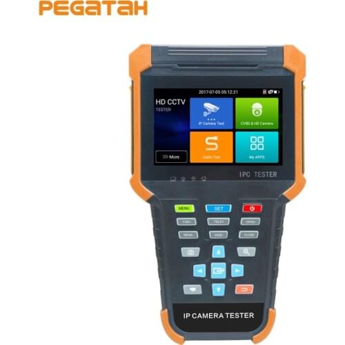 4 inch H.265 4K IP Tester 8MP TVI CVI 5MP AHD 1080P EX SDI HD SDI Camera CCTV CameraTester support 1080P Security CCTV Tester