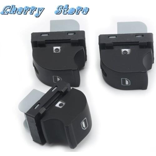 NEW 4F0 959 855 A 3Pcs Passenger Side Window Control Button Switch For 2007-2014 For AUDI A6 S6 C6 Q7 A3 RS6 4F0959855A