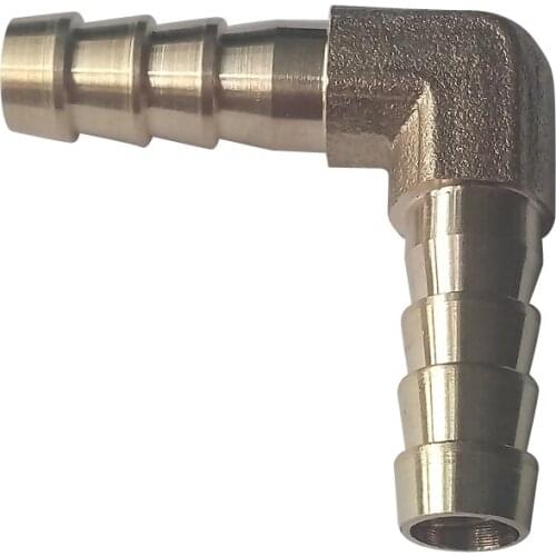 5 pcs 1/4" Hose ID 90 degree Hose Barb Fitting Elbow Equal