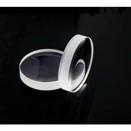 Telescope doublet cemented achromatic lens with coating 1064 NM and focal length 77 mm optical glass lens