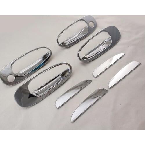 2000 For Toyota Rav4 Accessories Chrome Handle Covers Trim For Toyota Rav 4 1996 1997 1998 1999 Chrome Rav4 Auto Parts 8pcs