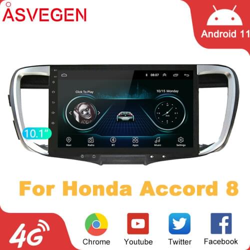 Android 9.0 For Honda Accord 8 Touchscreen FM Radio GPS Navigation with Bluetooth