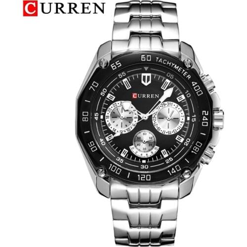 CURREN Men Watch Top Brand Luxury Army Military Quartz Watches Mens Sport Waterproof Wrist Watch Male Clock Relogio Masculino