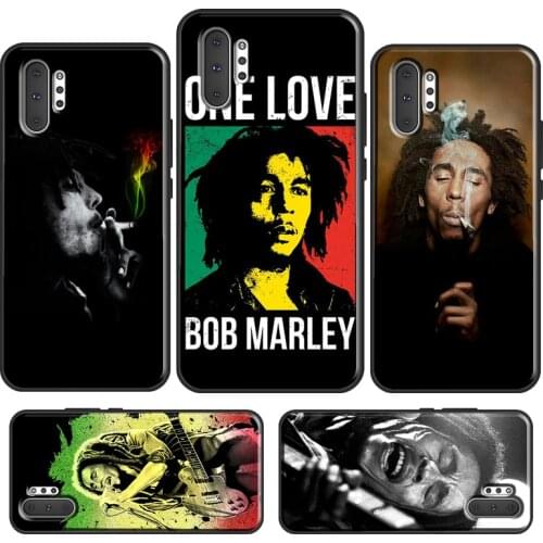 Bob Marleys Phone Case For Samsung Galaxy S21 S20 Plus Ultra Note 20 10 9 S8 S9 S10 Plus S20 FE Cover
