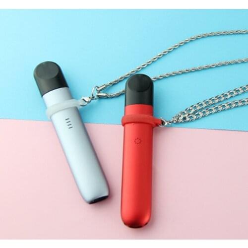 Electronic cigarette For York grapefruit relax metal hanging chain silicone hanging ring force grid ring chain For Yue ke lanyar