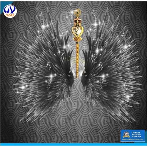 2020 New fashion wings background cloth live photo background wall cloths