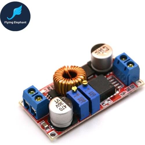 5A Lthium-ion Battery Charge LED Driver Step Down CC CV Power Supply Module 4-38V to 1.25-36V ADJ