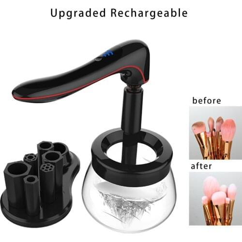 Professional Makeup Brush Cleaner Fast Washing and Drying Cleaning Make Up Brushes Machine Cosmetics Tools Devices 10 Seconds