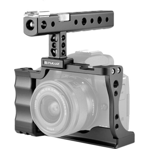 Aluminum Alloy Video Camera Cage Steadicam DSLR Rig Stabilizer For Canon EOS M50