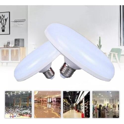 LED E27 Screw UFO Bulb 15/20/30/40W Corridor Warehouse Waterproof Lighting Energy Saving Bulb Entertainment Lighting