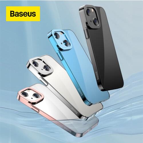 Baseus Ultra Thin for iPhone 12 Cover Case Clear Soft TPU Funda for iPhone 12 Pro Max 12 Case Transparent Phone Case Back Cover